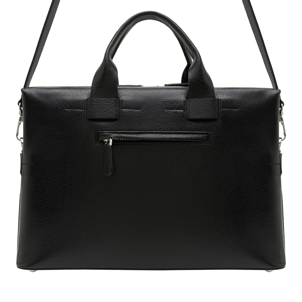 Siyah Gino Erkek Deri Evrak Çantası