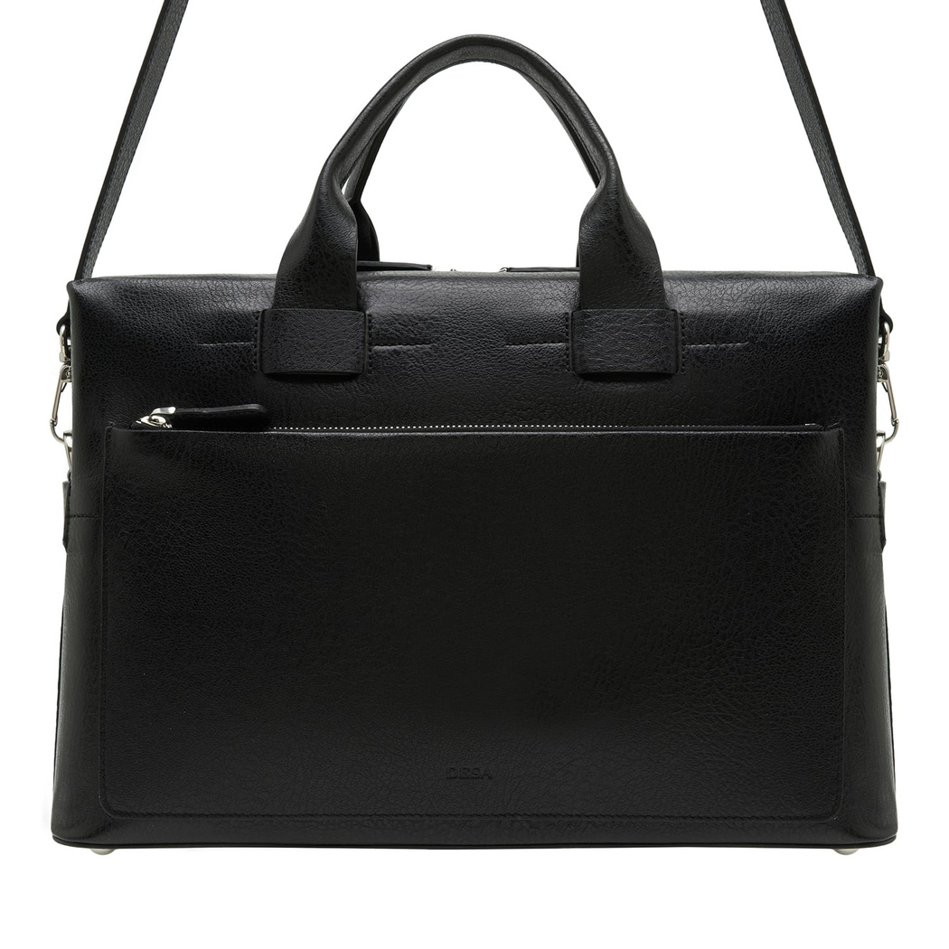 Siyah Gino Erkek Deri Evrak Çantası