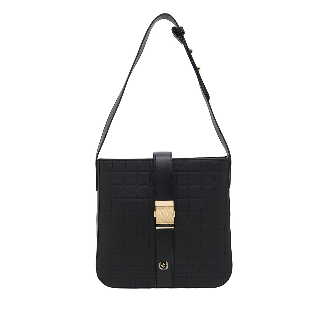 Siyah Herta Kadın Omuz Askılı Çanta