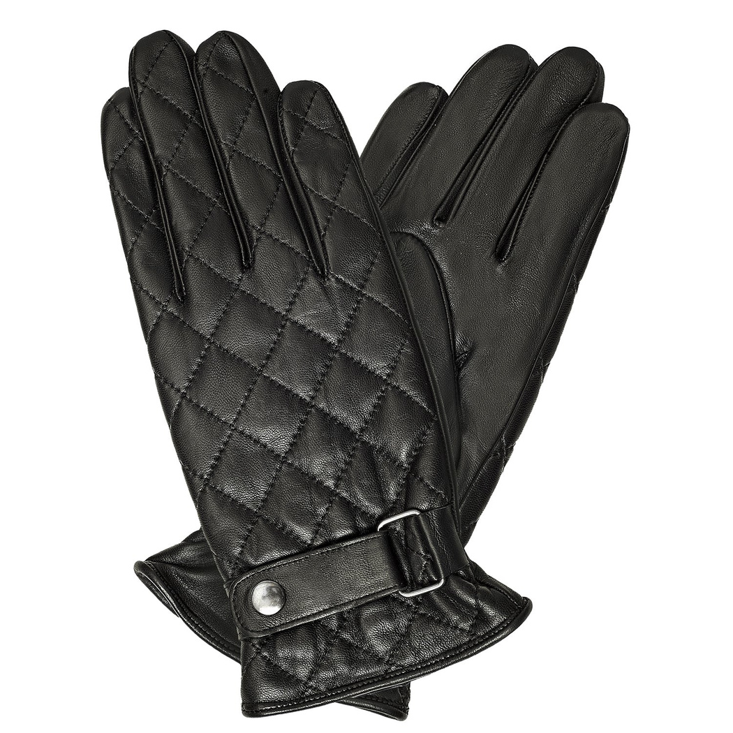 Siyah Kapitoneli Erkek Deri Eldiven