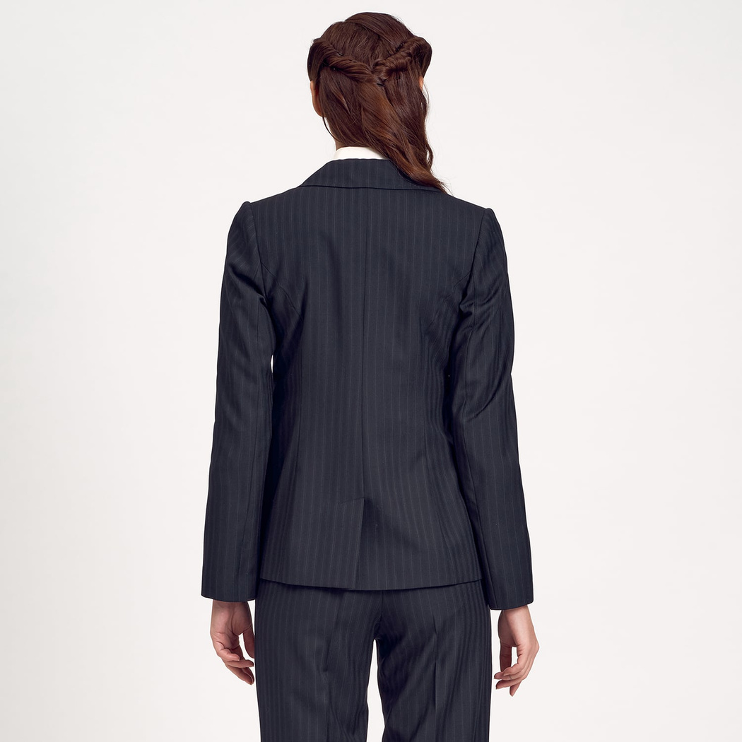 Siyah Klasik Kadın Blazer Ceket