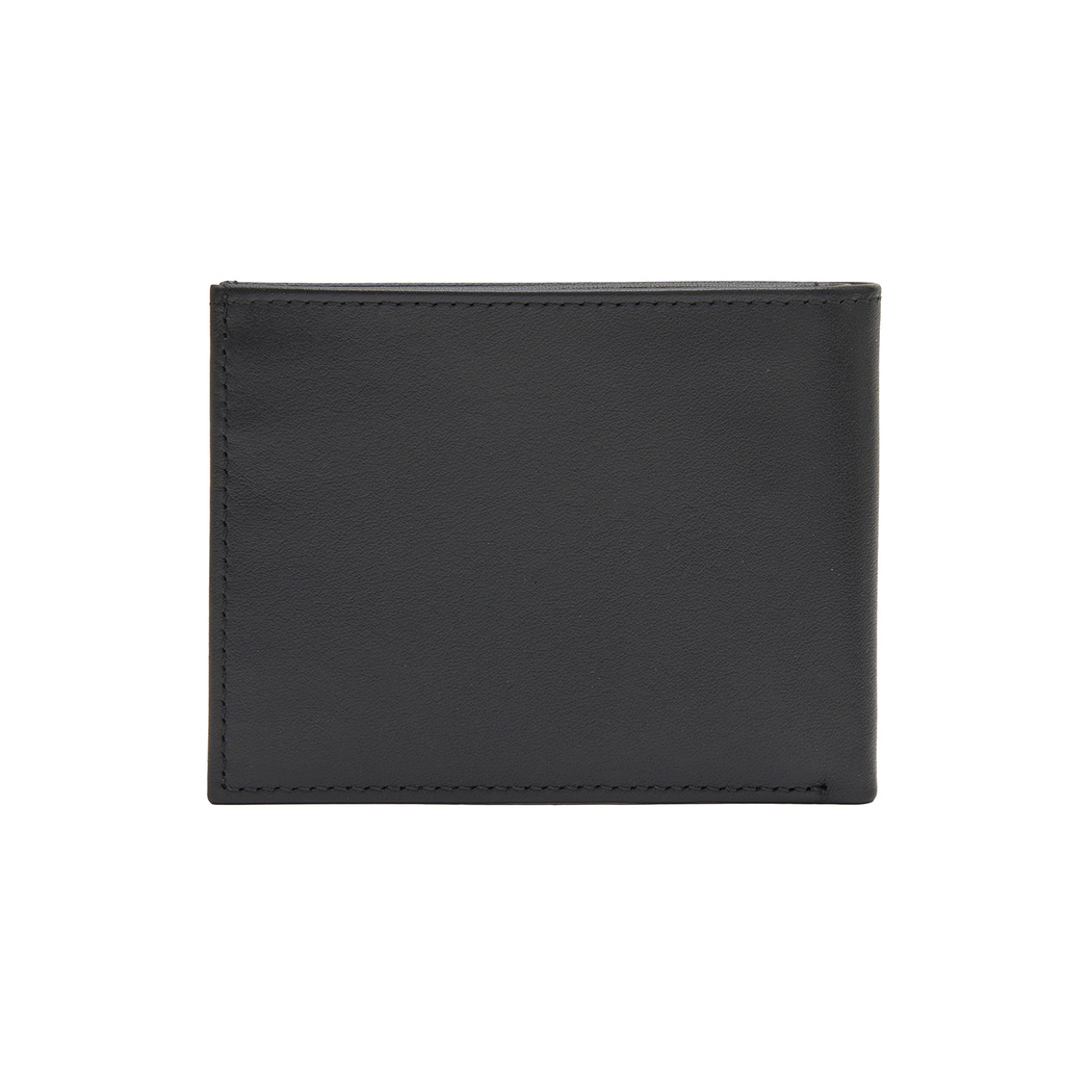 Siyah Mike Silky Deri Erkek Cüzdan