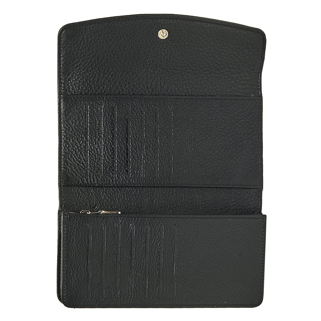 Siyah Sein Kadın Deri Cüzdan