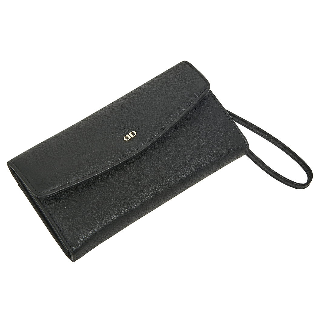Siyah Sein Kadın Deri Cüzdan