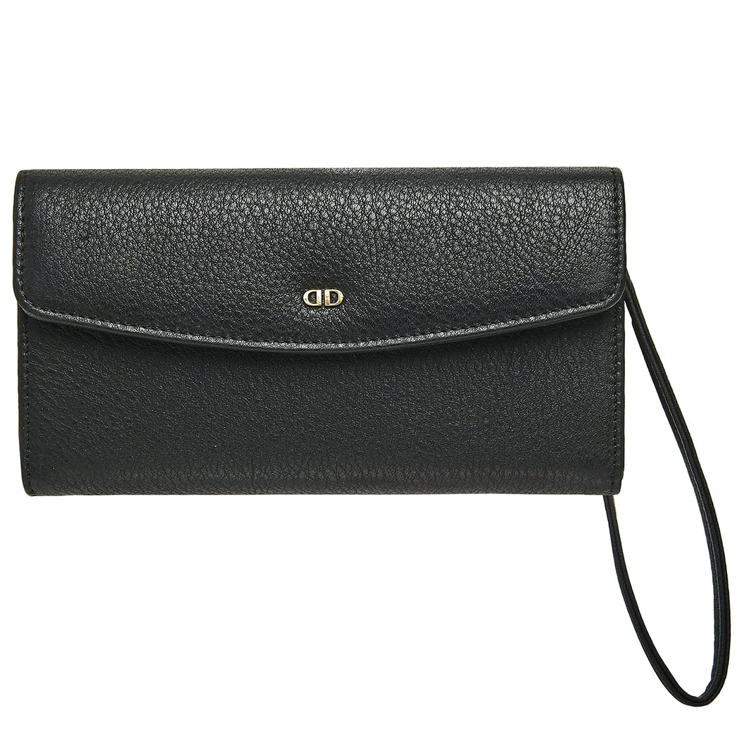 Siyah Sein Kadın Deri Cüzdan