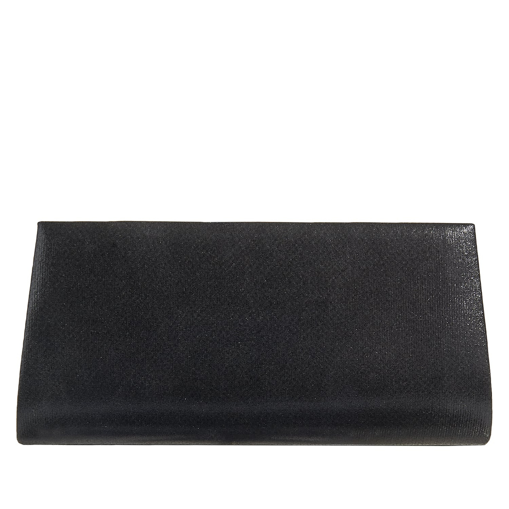 Siyah Stengel Zincir Detaylı Kadın Gece Çantası