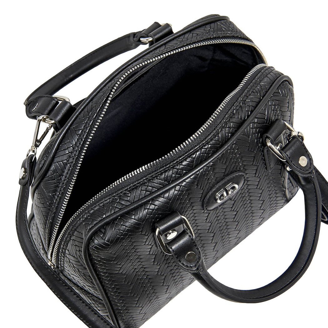 Siyah Tronc Kadın El Çantası