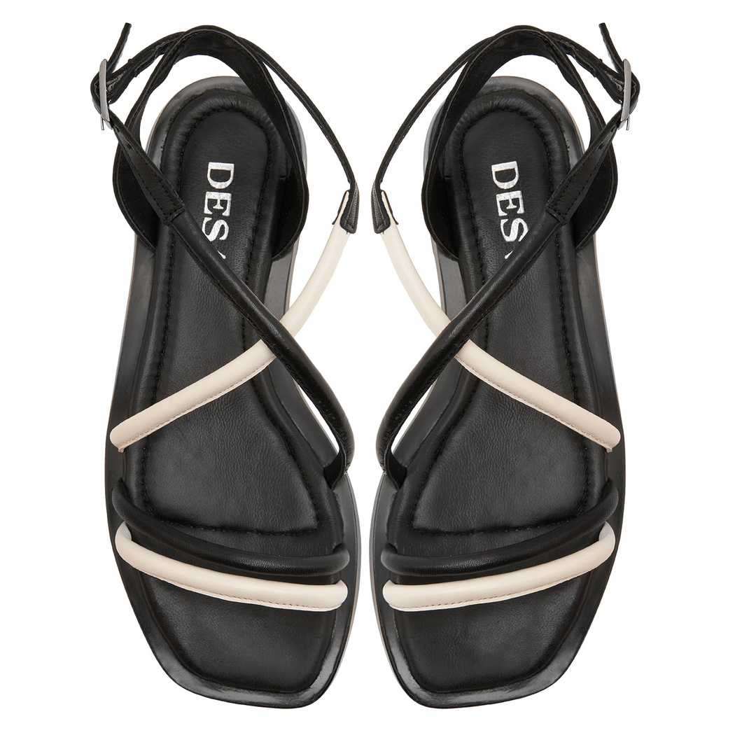 Siyah Tulipe Kadın Sandalet