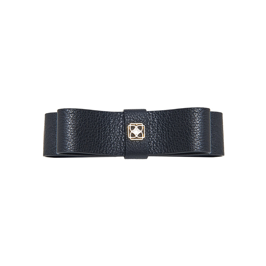 Siyah Vanni Kadın Deri Toka