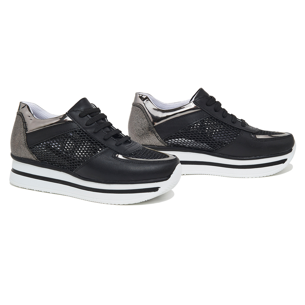 Siyah Villarosa Kadın Spor Ayakkabı