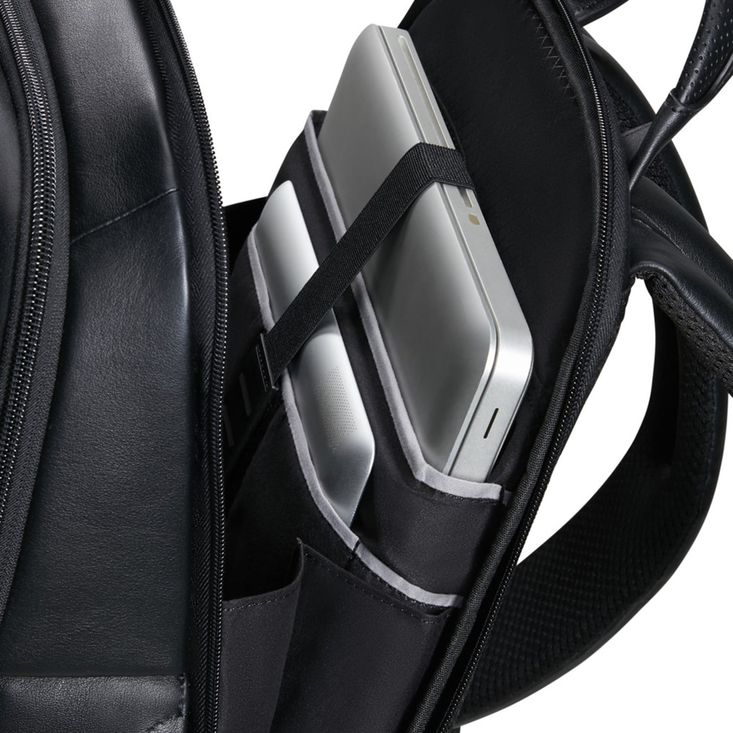 SKT5-001 PRO-DLX 6 LEATHER-BACKPACK 14.1