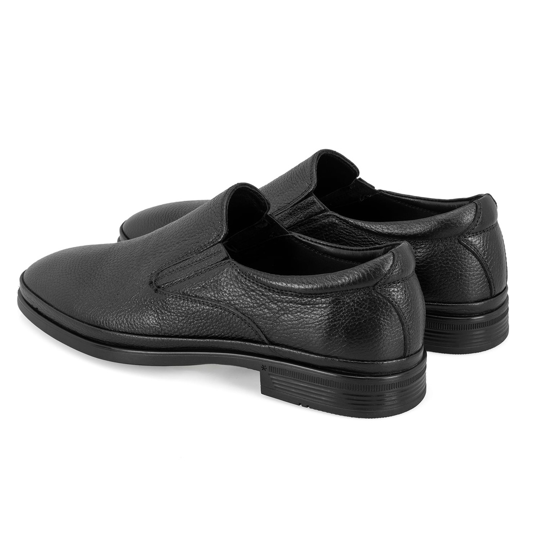 Skylar Siyah Erkek Deri Günlük Ayakkabı