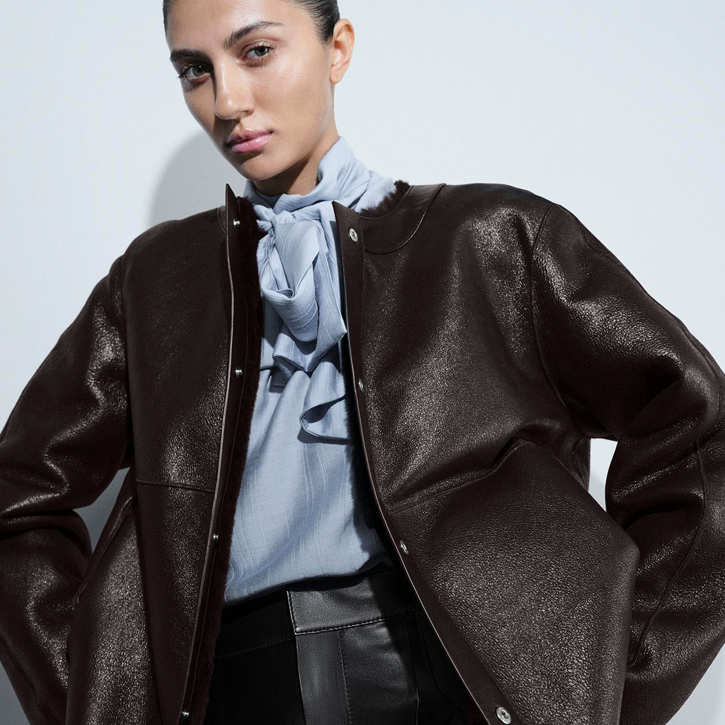 Soley Koyu Kahve Kadın Kürk Ceket