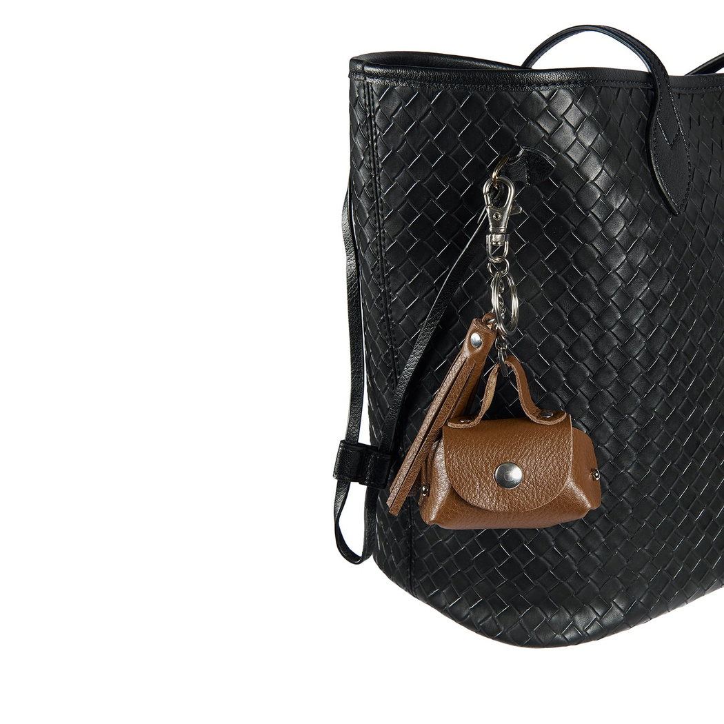 Taba Mini Deri Anahtarlık