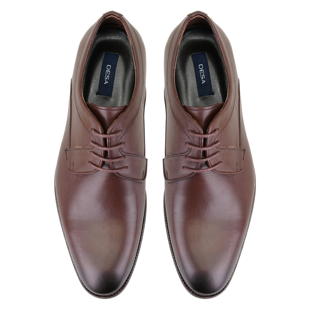 Timy Kahve Erkek Deri Klasik Ayakkabı