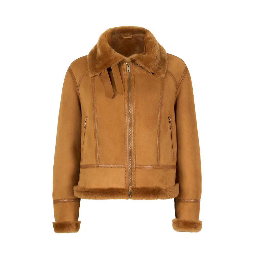 Tinora Kahve Kürk Ceket