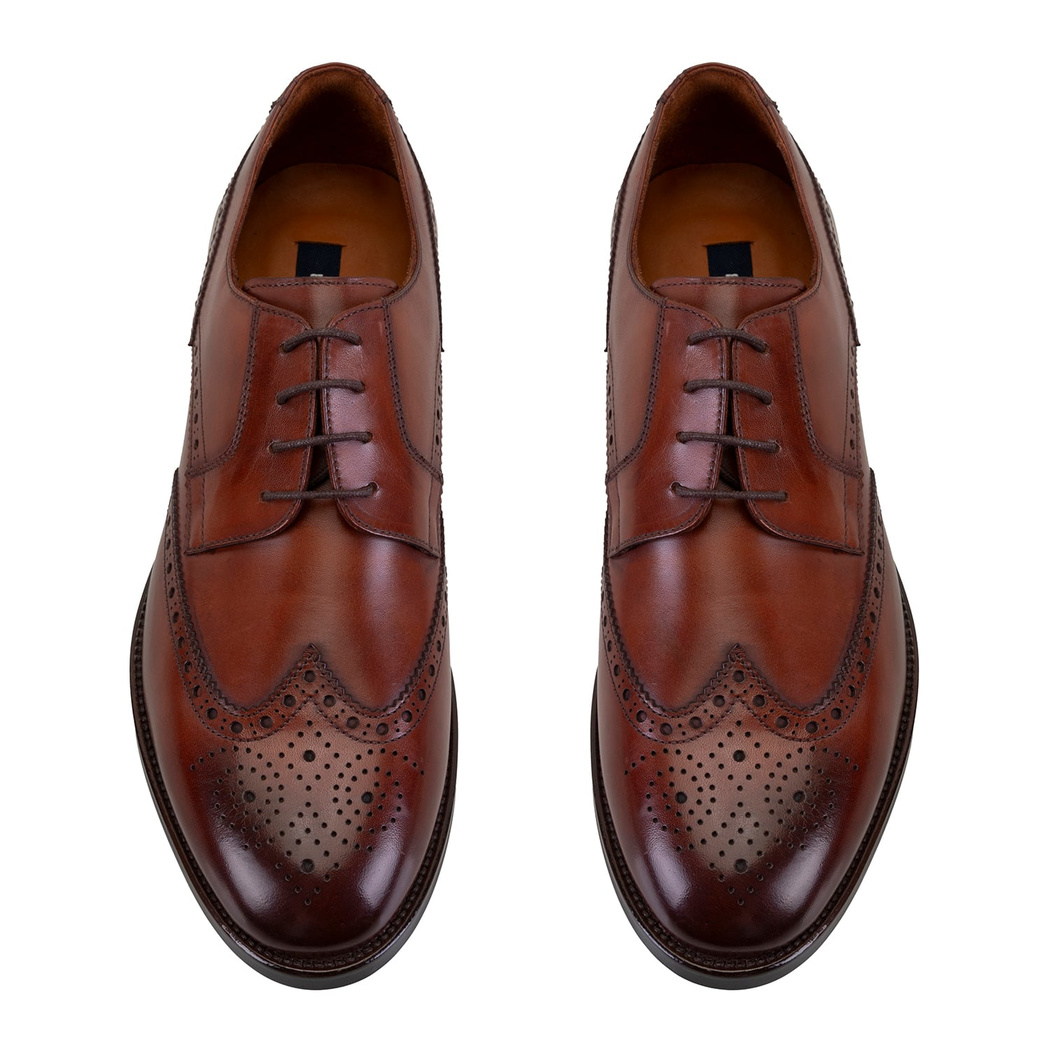 Trever Kahve Erkek Deri Klasik Ayakkabı