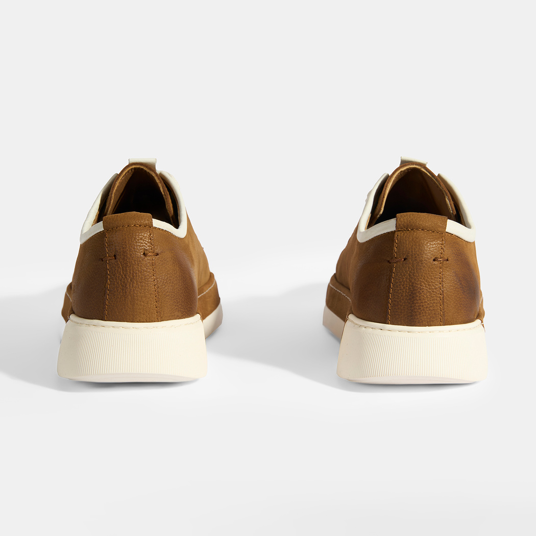 Triyo Taba Erkek Bağcıklı Deri Günlük Ayakkabı