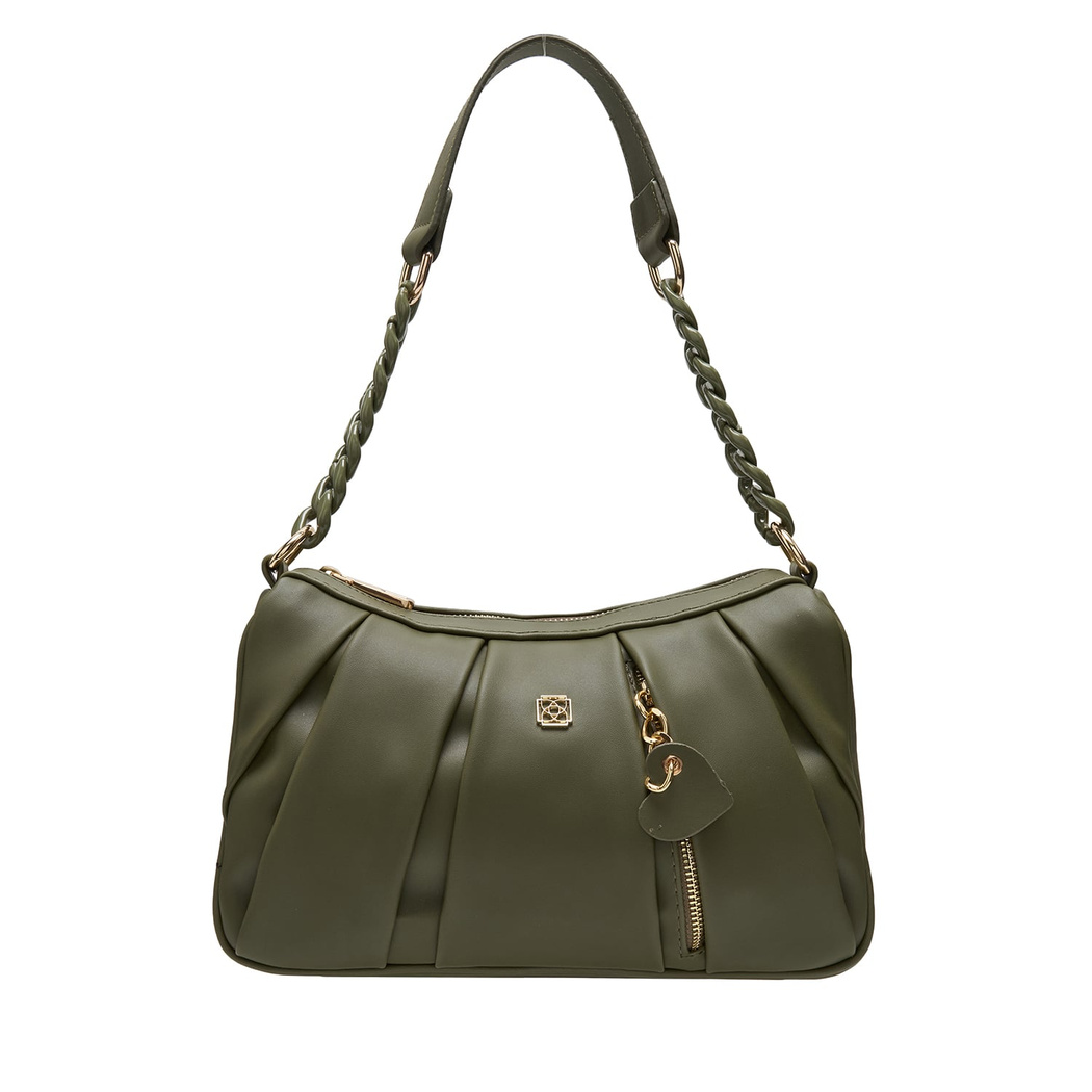 Tronc Haki Kadın Omuz Çantası