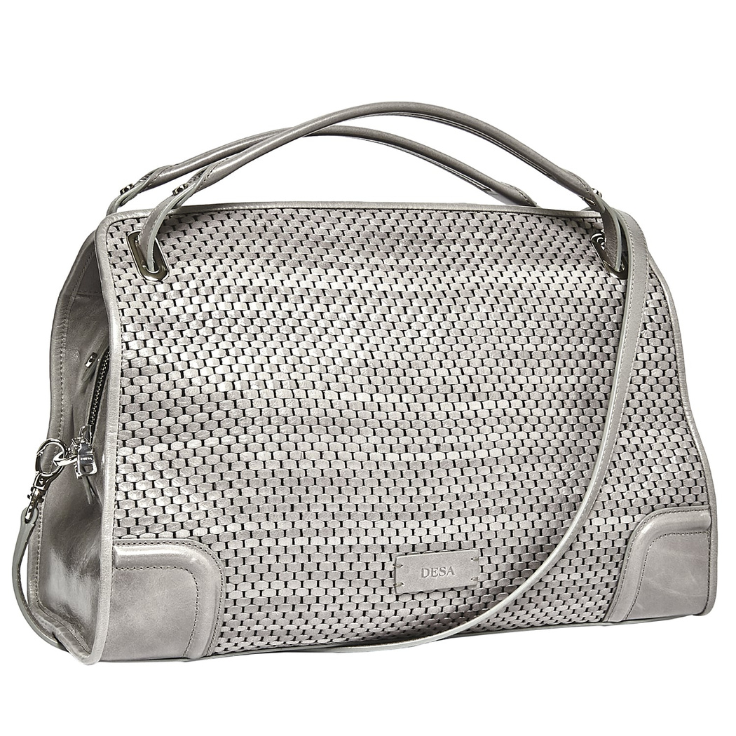 Trudy Kadın Örgülü Deri El Çantası