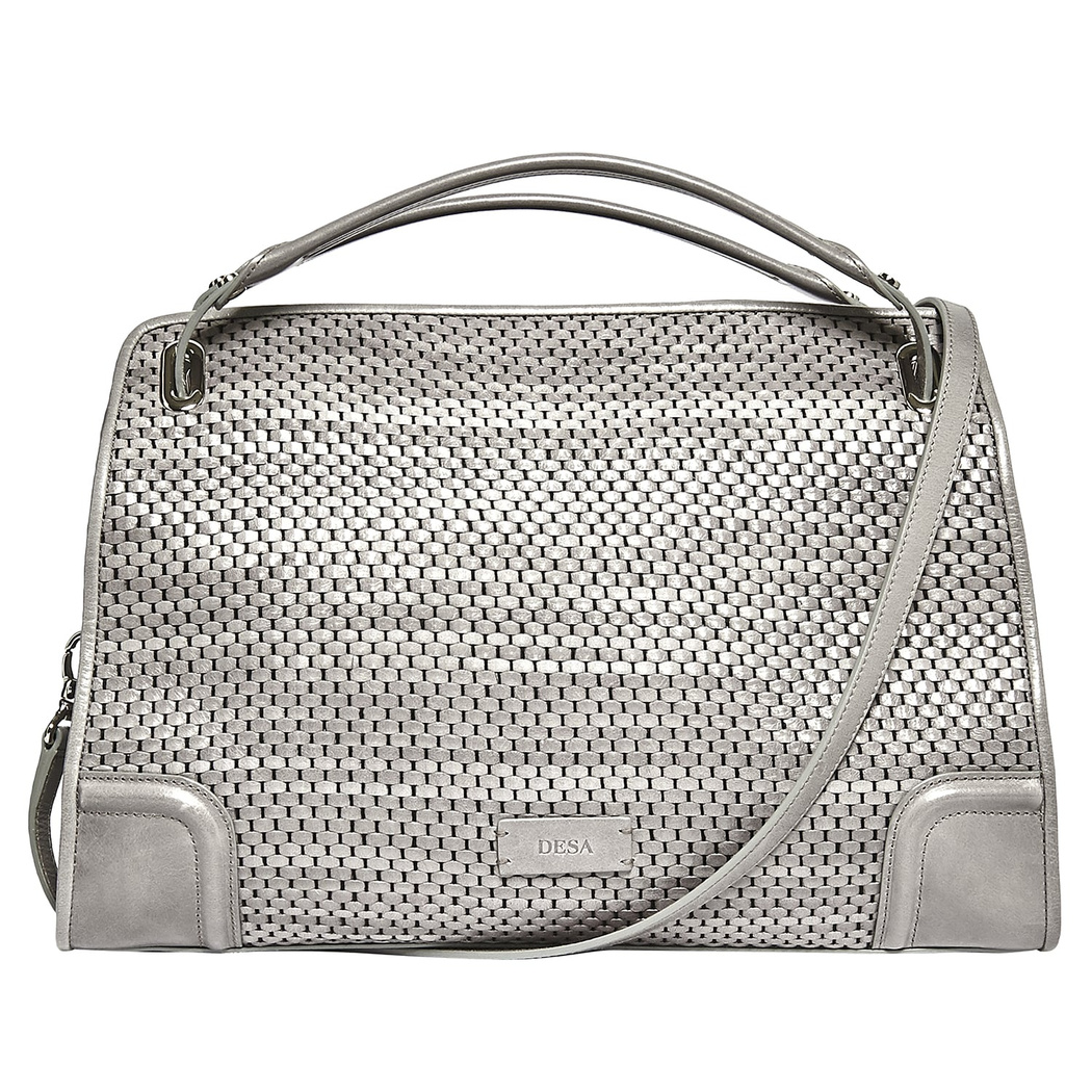 Trudy Kadın Örgülü Deri El Çantası