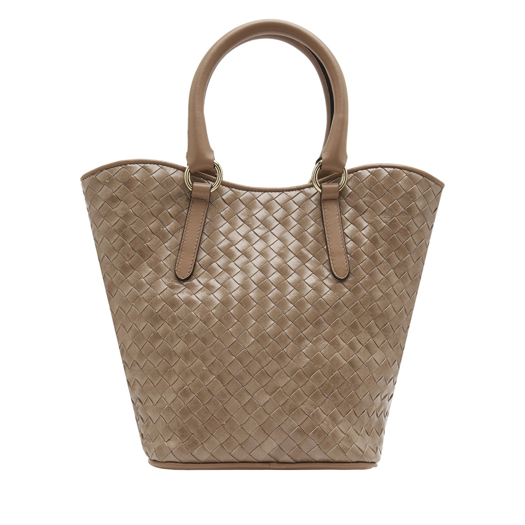 Tulip Kadın Örgü Deri El Çantası