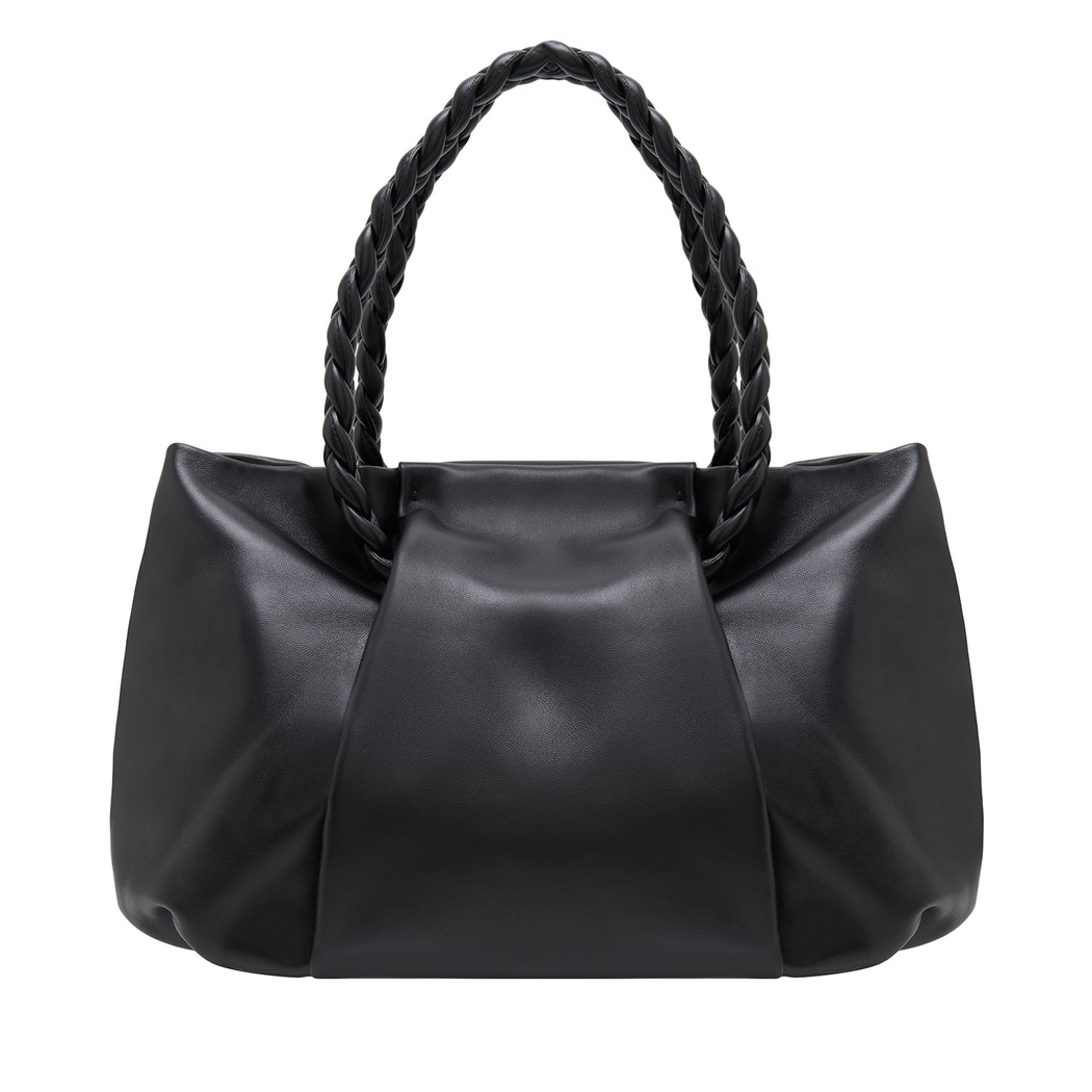 Tulip Siyah Kadın Deri Omuz Askılı Çanta