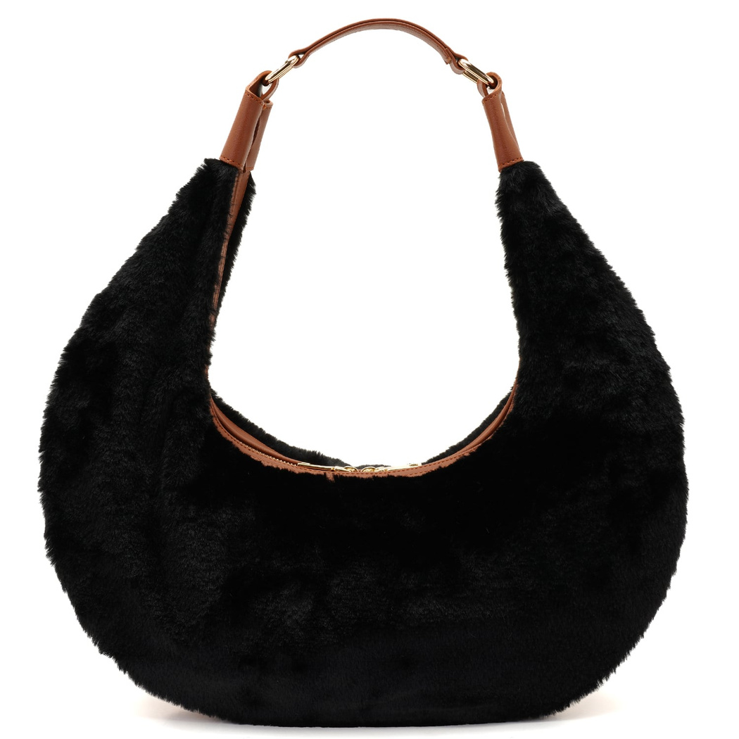 Tulipa Siyah Kadın Omuz Çantası