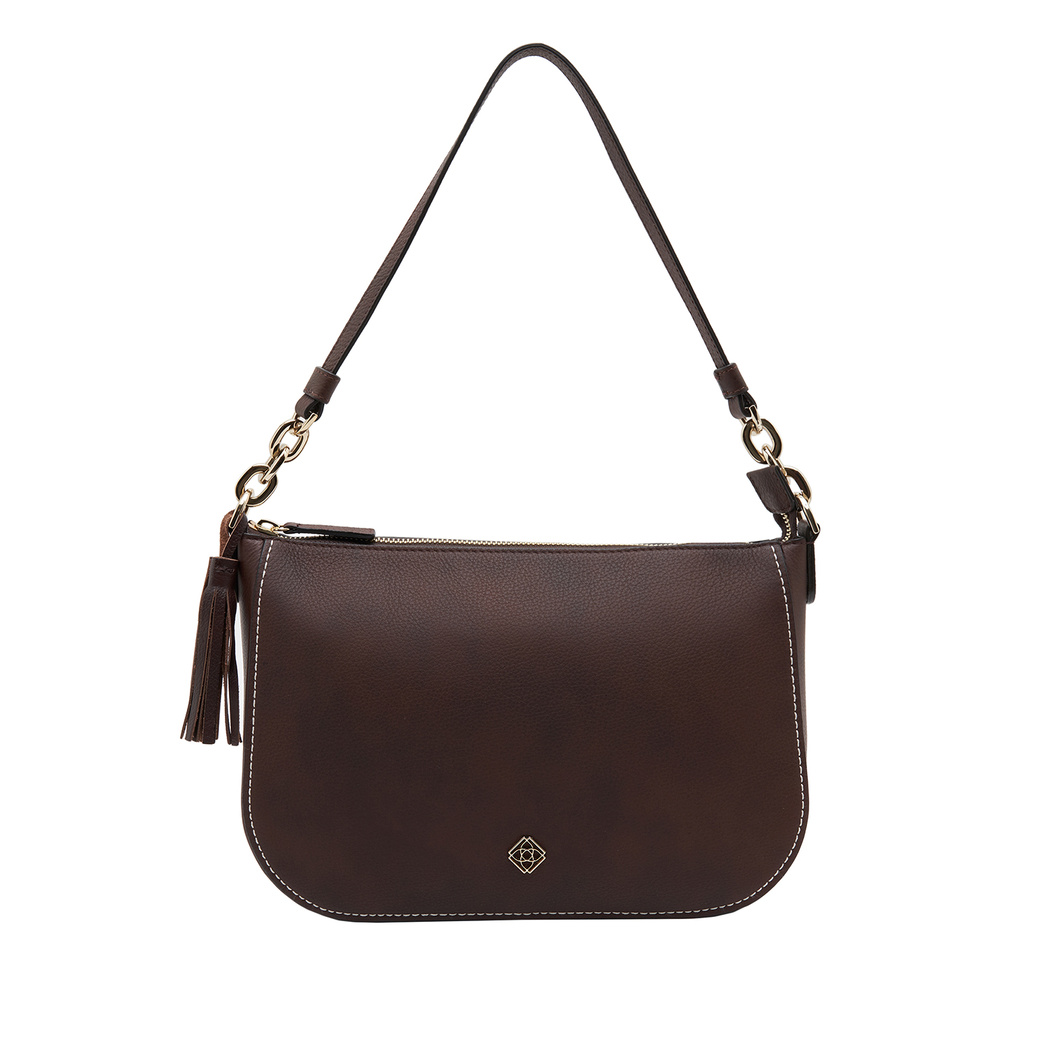 Tundaro Kadın Omuz Askılı Püsküllü Deri Çanta