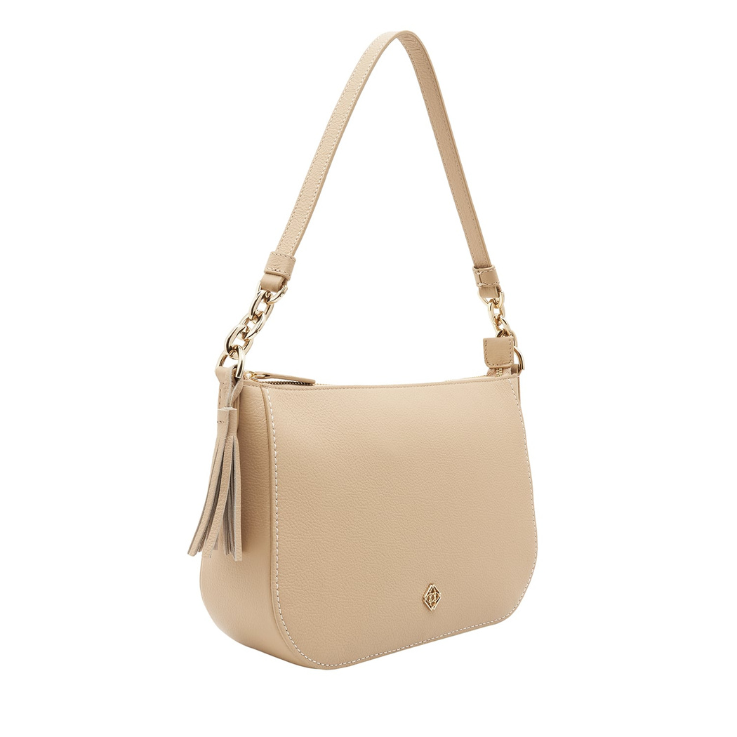 Tundaro Kadın Omuz Askılı Püsküllü Deri Çanta