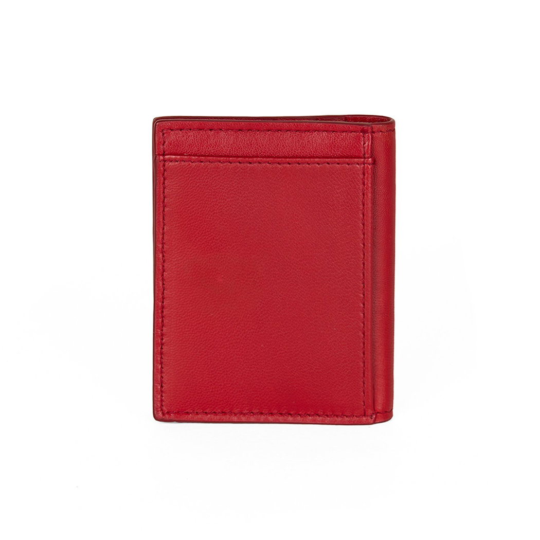 Vesper Kırmızı Erkek Deri Kartlık