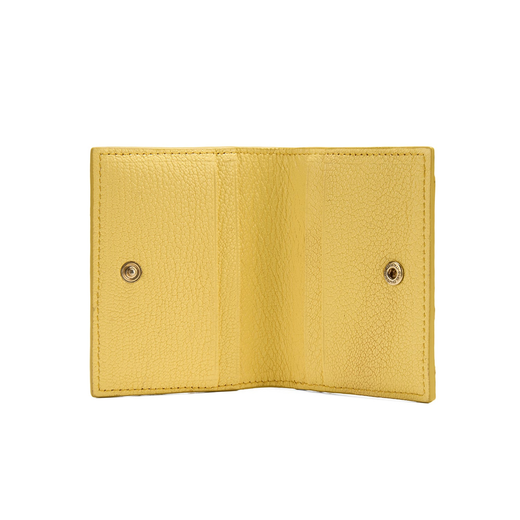 Vesper Sarı Erkek Deri Kartlık