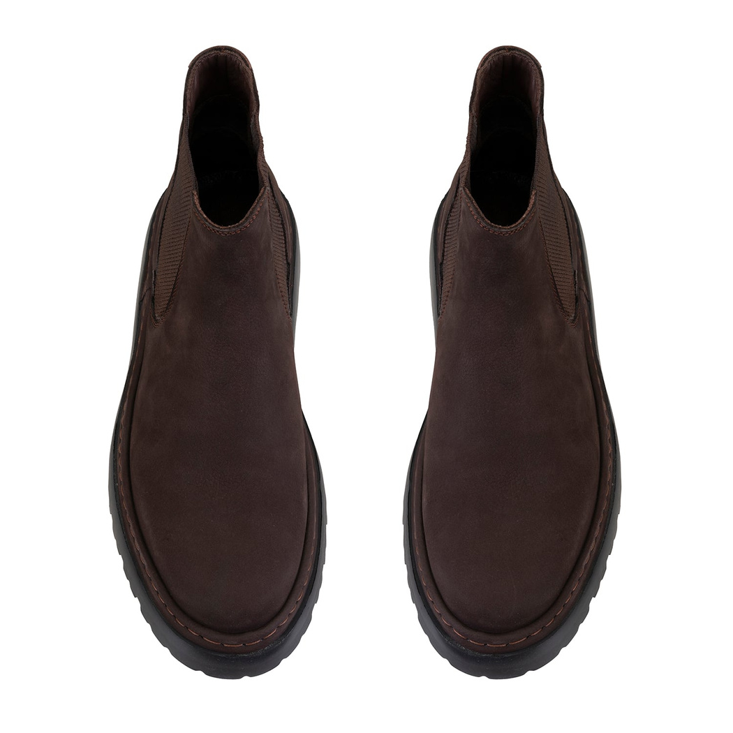 Vicentane Kahve Erkek Deri Bot