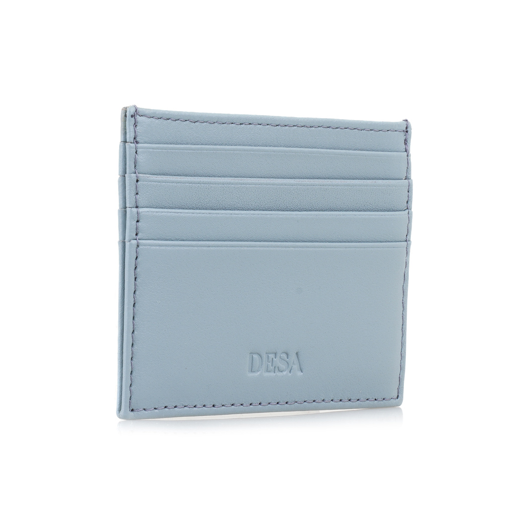 Vidal Gri Kadın Deri Kartlık