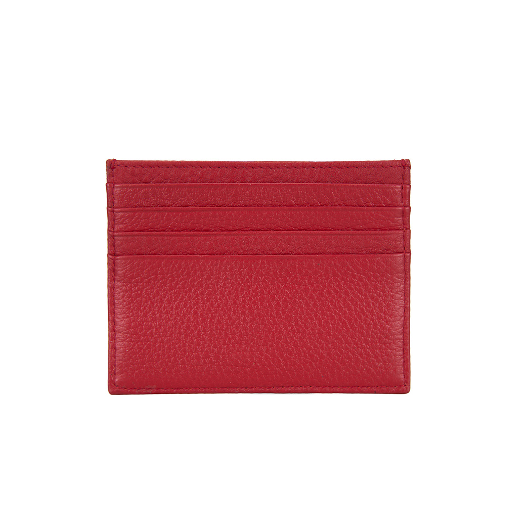 Vidal Kırmızı Deri Kartlık