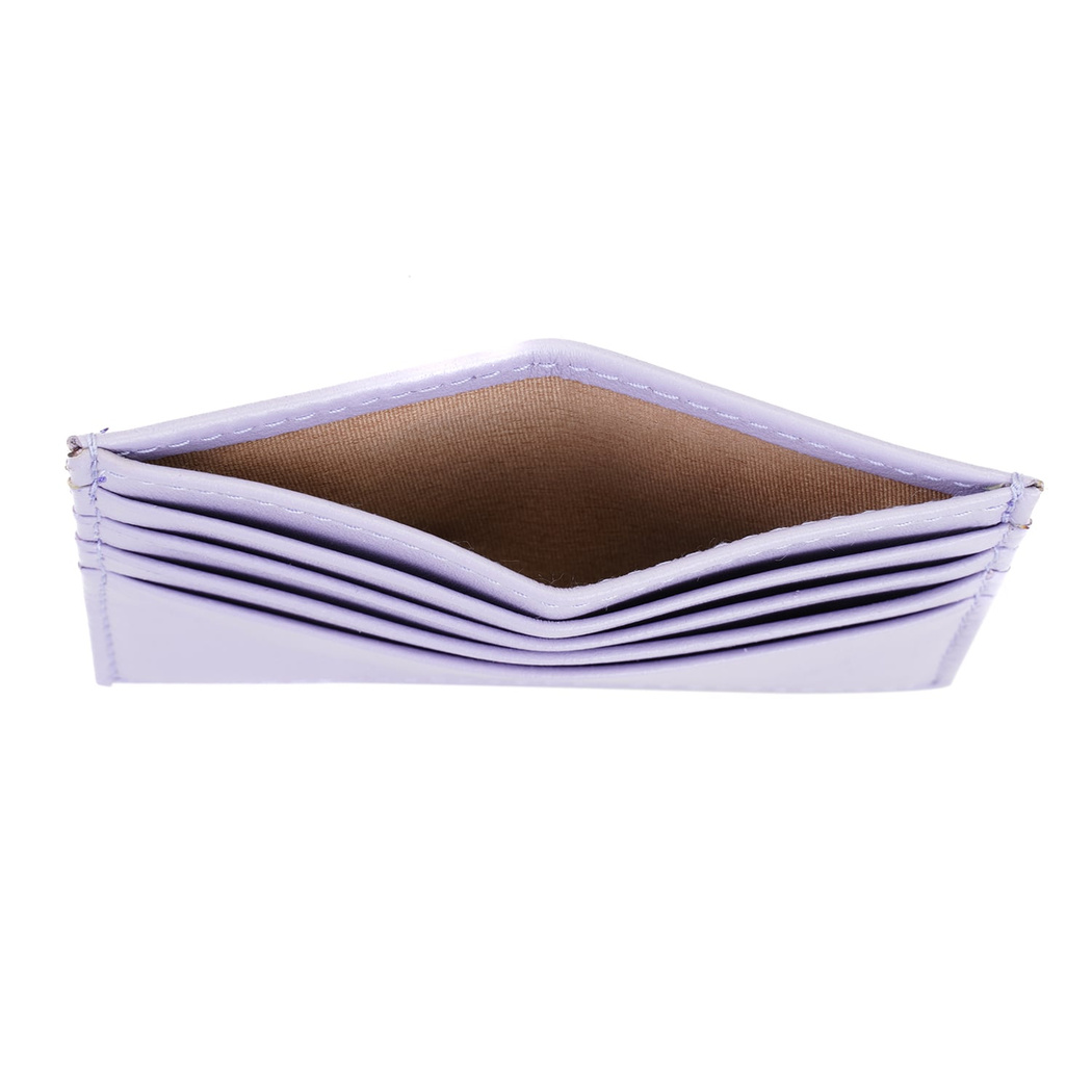 Vidal Lila Kadın Deri Kartlık