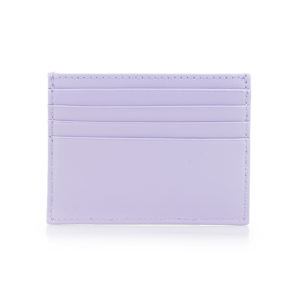 Vidal Lila Kadın Deri Kartlık