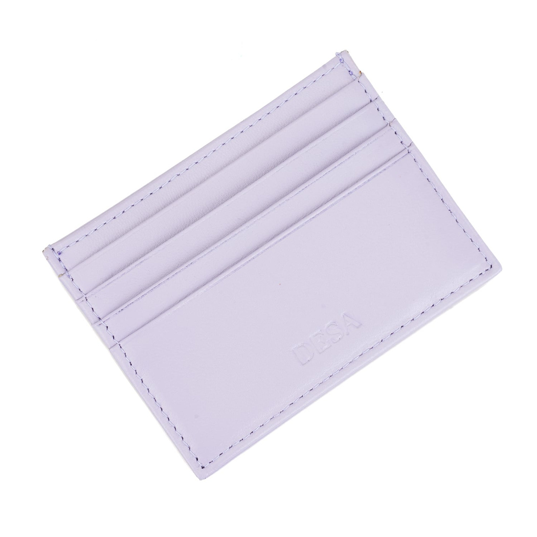 Vidal Lila Kadın Deri Kartlık