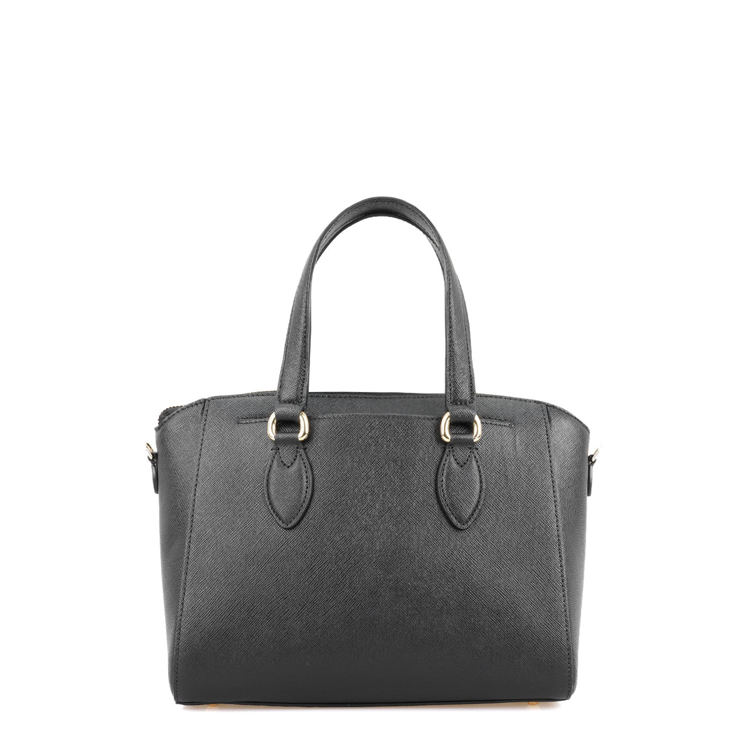 Vitelio Siyah Kadın Deri El Çantası