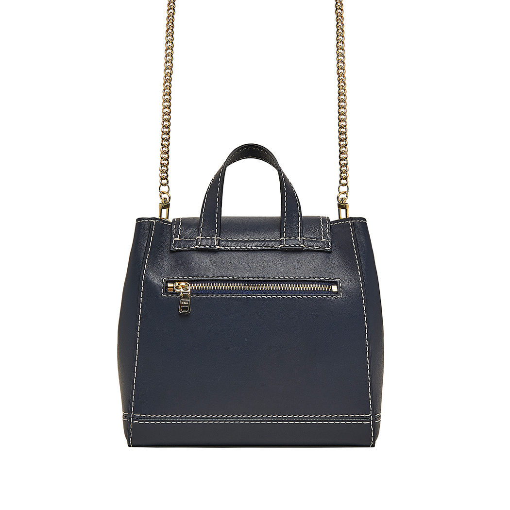 Voleta Kadın Zincir Detaylı Deri Omuz Çantası