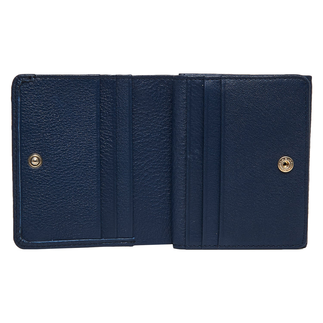Waiwai Lacivert Kadın Deri Cüzdan