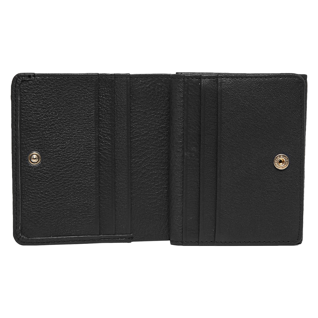 Waiwai Siyah Kadın Deri Cüzdan