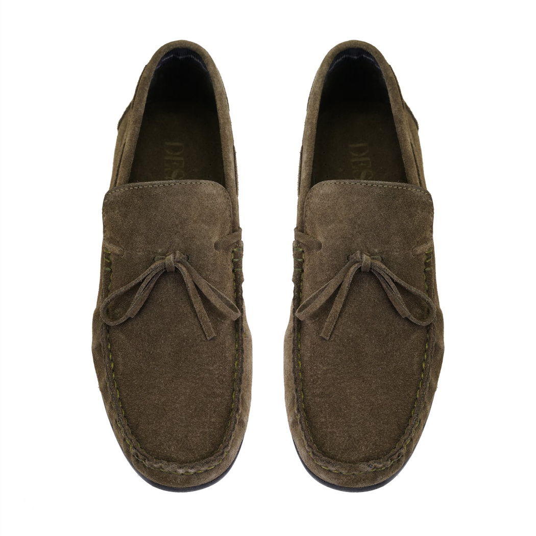 Wilhelm Yeşil Erkek Süet Deri Loafer