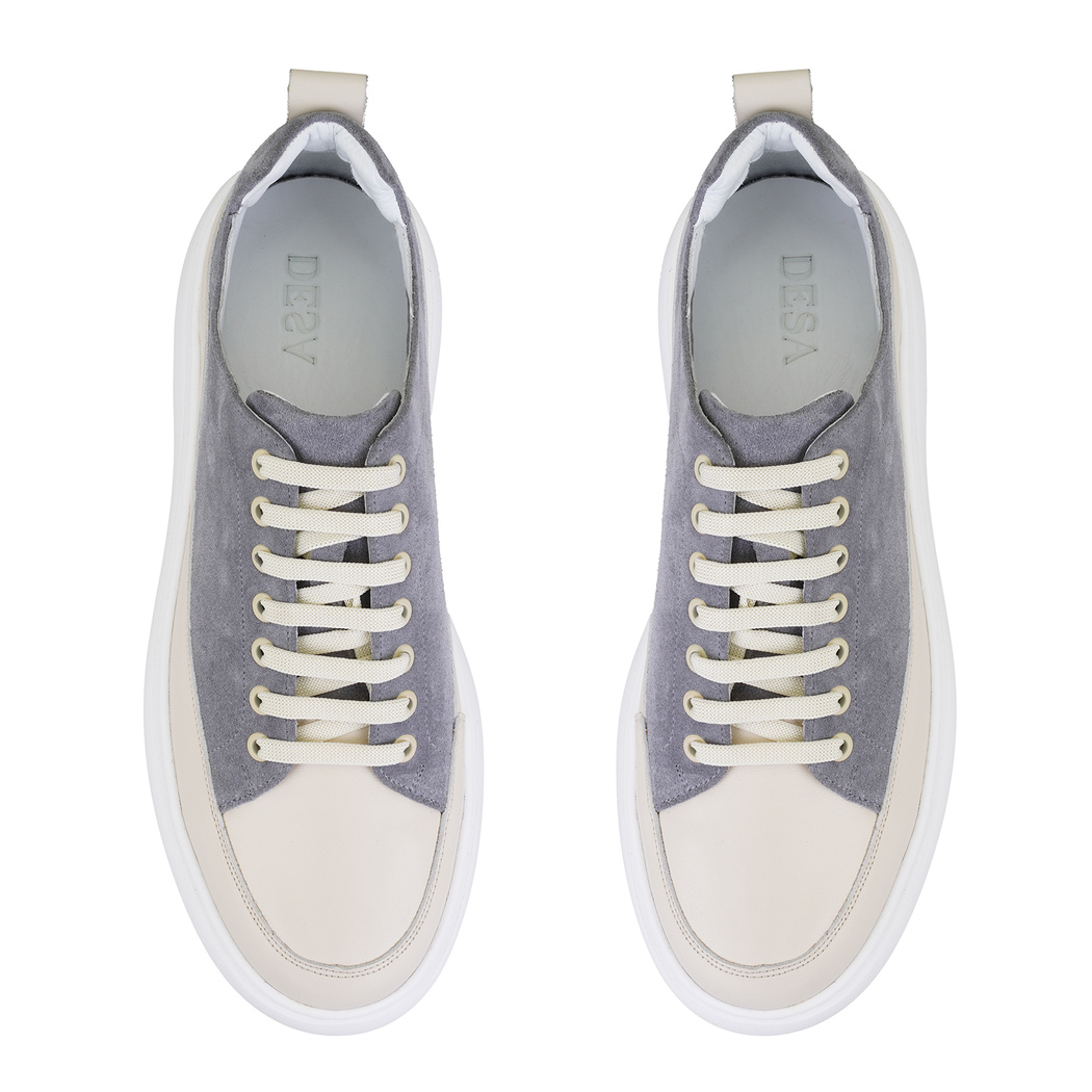 Wright Gri Erkek Deri Spor Ayakkabı