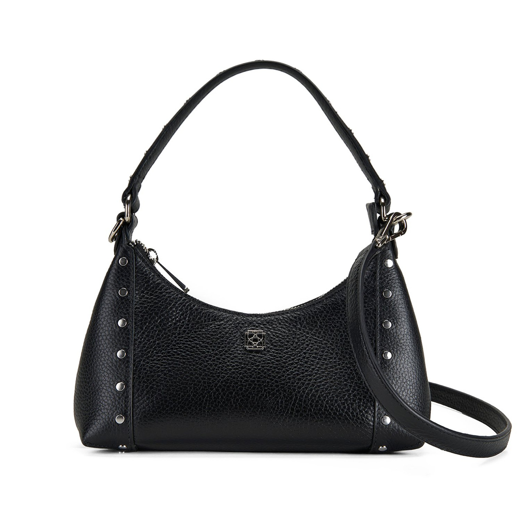 xxx Brielle Siyah Kadın Deri Omuz Çantası