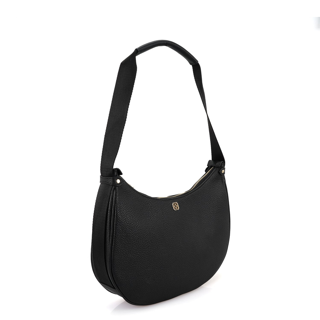 xxx Britney Siyah Kadın Deri Omuz Çantası