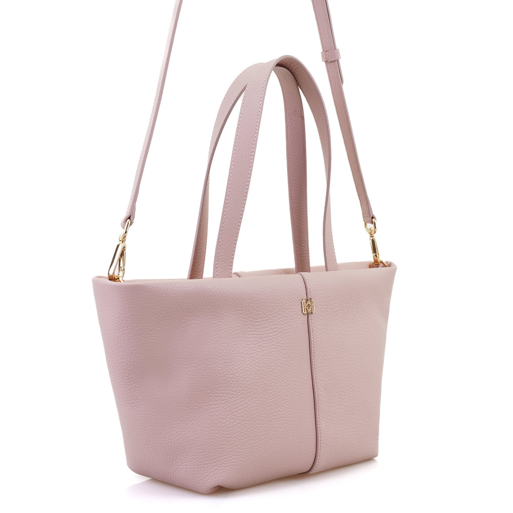 xxx Dahlie Pudra Kadın Deri Omuz Çantası