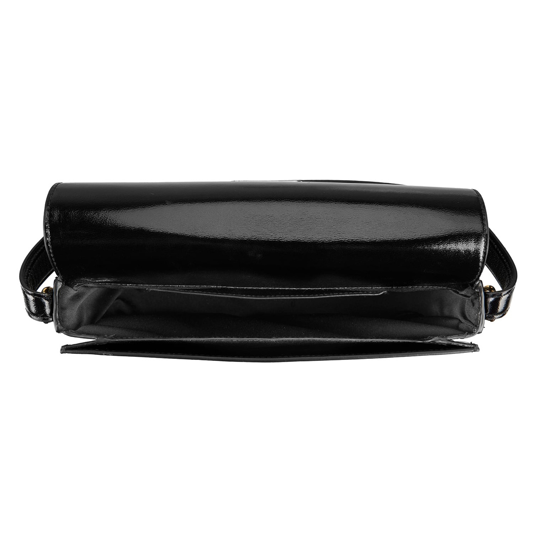 xxx Desa Logo Aksesuarlı Deri Omuz Çantası