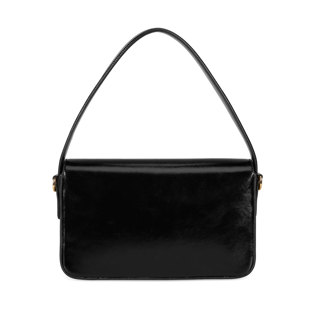 xxx Desa Logo Aksesuarlı Deri Omuz Çantası