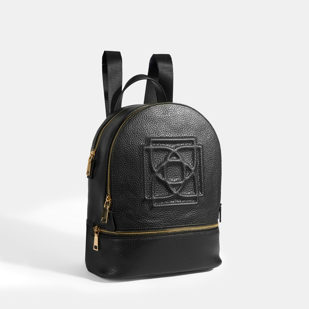 xxx Leopold Kadın Siyah Sırt Çantası